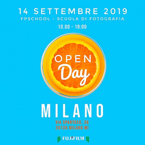 FPschool Open Day 2019, 14 settembre 2019, ore 10,00  14,00. IN collaborazione con Fujifilm Italia e Ye We Scan.