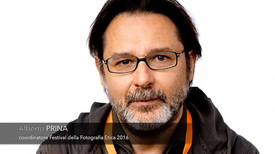 Alberto Prina, coordinatore del Festival della Fotografia Etica 2016.  FPmag.