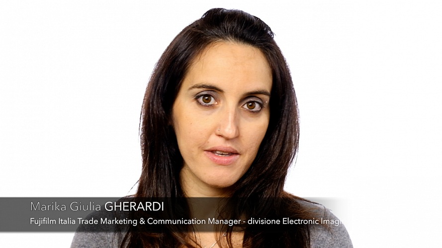 Marika Giulia Gherardi, Fujifilm Italia Trade Marketing & Comunication Manager - Divisione Electronic Imaging.  FPmag.