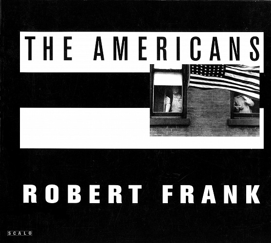 La copertina del libro fotografico The Americans di Robert Frank, edizione Scalo.  FPschool.