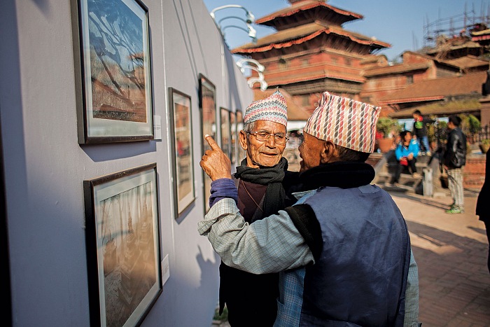 Durante l'edizione 2015 di Photo Katmandu.  Photo Katmandu/Photo.circle.