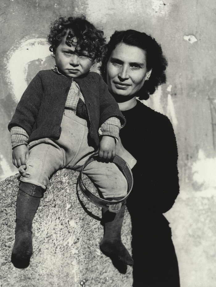 Cuchi White, Madre e figlio, Taormina, 1949