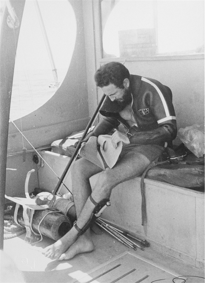 Alberto Korda, Fidel Castro pescatore subaqueo.  Alberto Korda