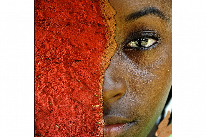 Angele Etoundi Essamba, Eye Dentity I Dentity 6, 2010, dalla mostra Donne & Fotografia.  Angele Etoundi Essamba.