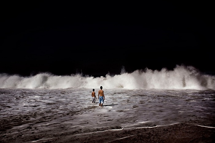 Francesco Zizola, from the series Beach Stories, Brazil.  Francesco Zizola/Noor