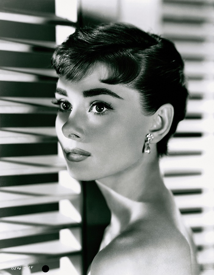 Audrey Hepburn by Bud Fraker for Sabrina Fair, 1954. Paramount Pictures.  John Kobal Foundation.