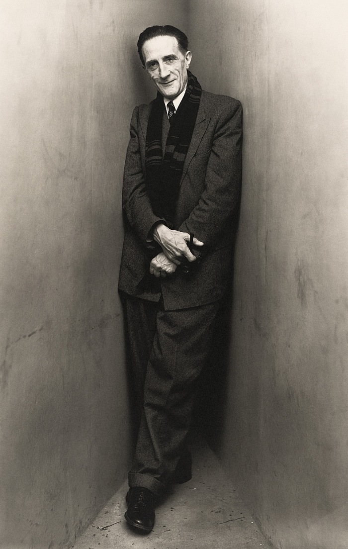 Irving Penn, Marcel Duchamp (2 of 2), New York, 1948.  The Irving Penn Foundation
