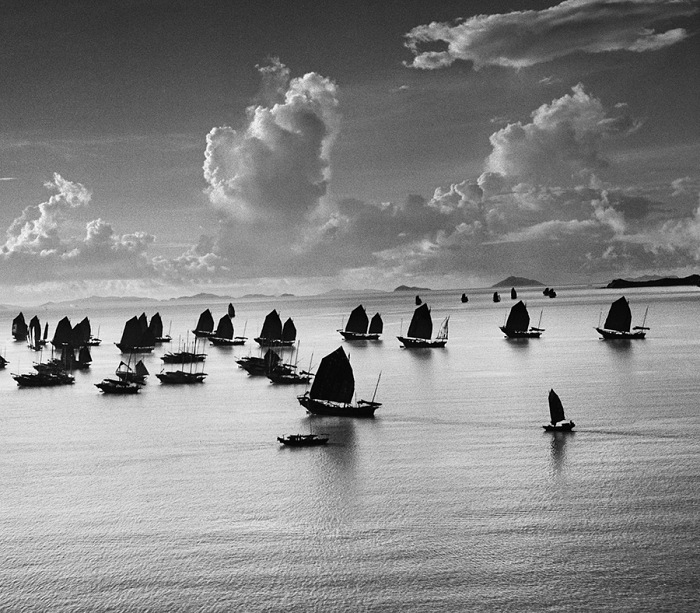 Werner Bischof, Harbour of Kowloon, Hong Kong, 1952.  Werner Bischof/Magnum Photos