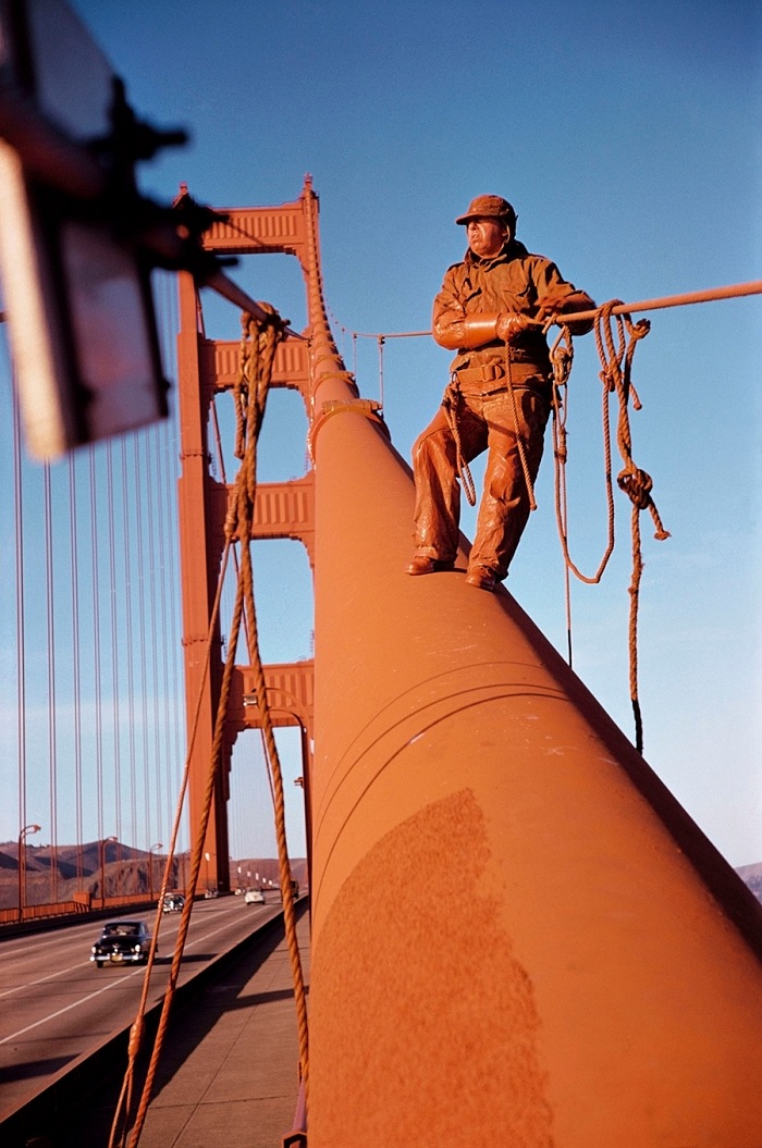 Werner Bischof, Golden Gate Bridge, San Francisco, California, USA, 1953.  Werner Bischof/Magnum Photos