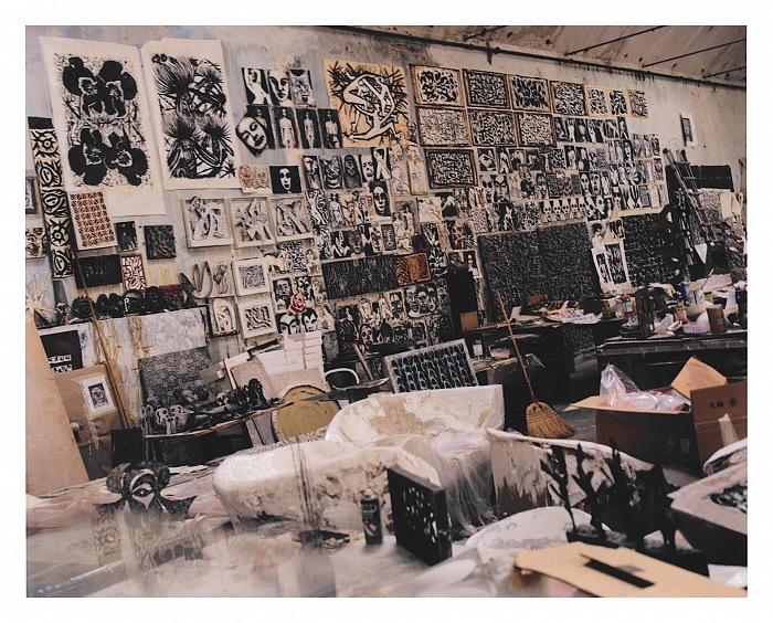 Bruce Weber, Kris Ruhs's Studio, Milano, 2011.  Bruce Weber