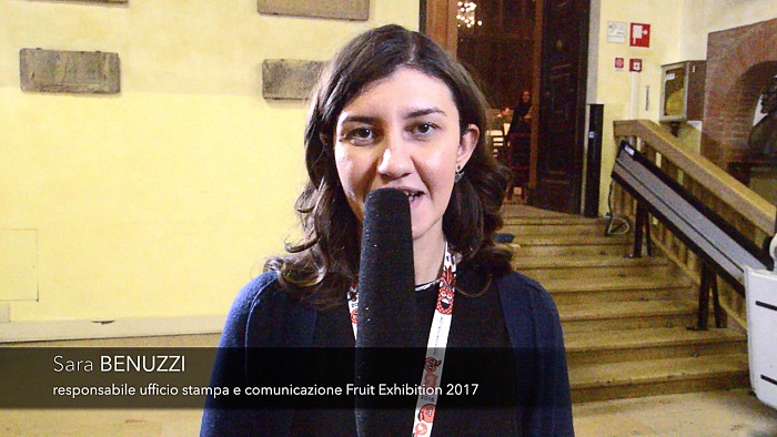 Sara Benuzzi, responsabile ufficio stampa e comunicazione Fruit Exhibition 2017.  FPmag.