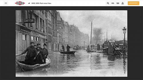 Parigi sott'acqua 1910 - 1955