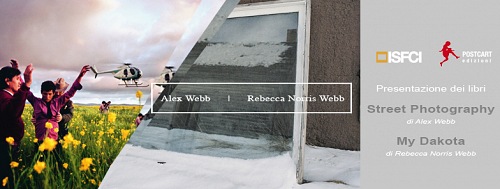 Alex Webb e Rebecca Norris Webb a Roma