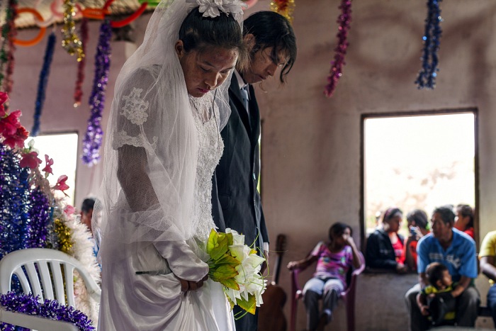 Dalla mostra Mariage en Enfer di Giada Connestari.  Giada Connestari