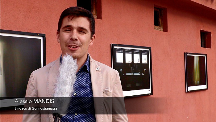 Alessio Mandis, sindaco di Gonnostramatza Tramatza, intervistato da Sandro Iovine per Fpmag in occasione di BFoto Fest 2019.  FPmag.