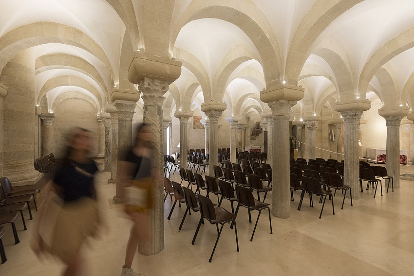 Pio Tarantini, Cripta della Cattedrale, Otranto, 2019.  Pio Tarantini.