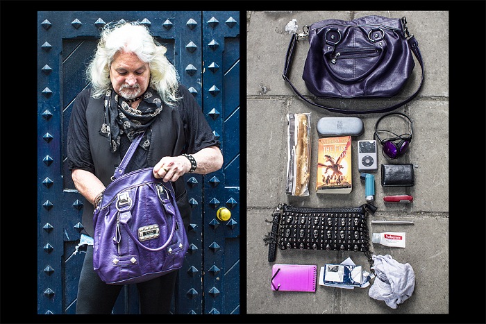 Laura Wilhelm, dal progetto La verit nella borsa di una donna, Michel, Scozia.  Laura Wilhelm.