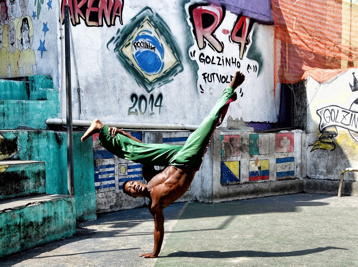 Capoeira, Favela Rocinha, Rio de Janeiro, Brasile.  Franco Cappellari.
