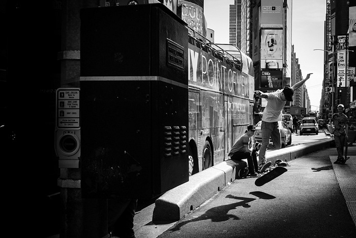 Dalla mostra Sulle strade di New York di Angelo Ferrillo.  Angelo Ferrillo.