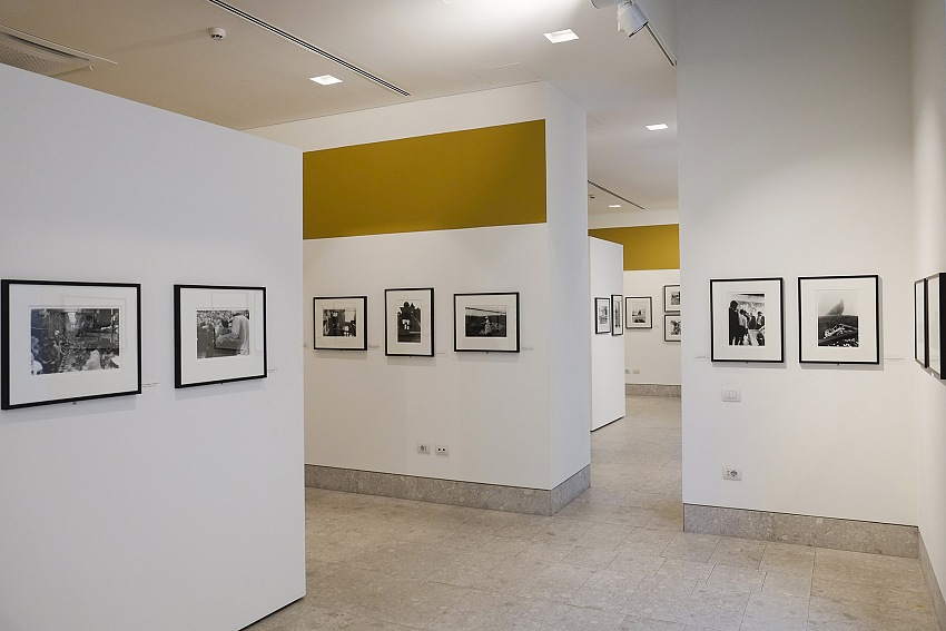 L'allestimento della mostra Gli Americani di Robert Frank presso le sale di Forma Meravigli a Milano.  Pio Tarantini.