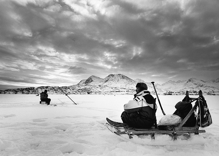 Paolo Solari Bozzi, Tasiilaq, Greenland, 2016. Dalla serie Greenland Into White.  Paolo Solari Bozzi