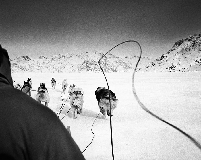 Paolo Solari Bozzi, Sermilik Fjord, Greenland, 2016. Dalla serie Greenland Into White.  Paolo Solari Bozzi