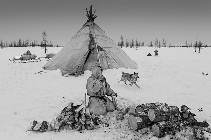 Ragnar Axelsson, Nenets, Siberia, 2016.  Ragnar Axelsson