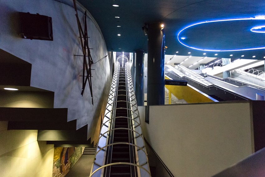 Alessandro Capurso, La metropolitana di Napoli.  Alessandro Capurso.