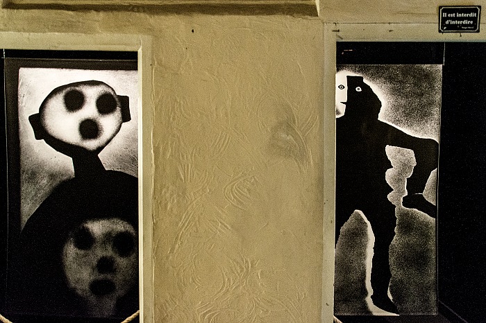 L'allestimento della mostra The House of the Ballenesque di Roger Ballin presso la Maison des Peintres nell'ambito di Les Rencontres De La Photographie di Arles.  FPmag.