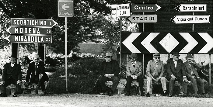 Romano Cagnoni, I vecchi, 1978.  Romano Cagnoni