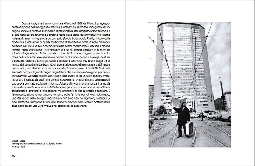 Dal libro Storia d'Italia in 100 foto, dal capitolo 1946  1979 a cura di Simona Colarzi pagine 122-123.