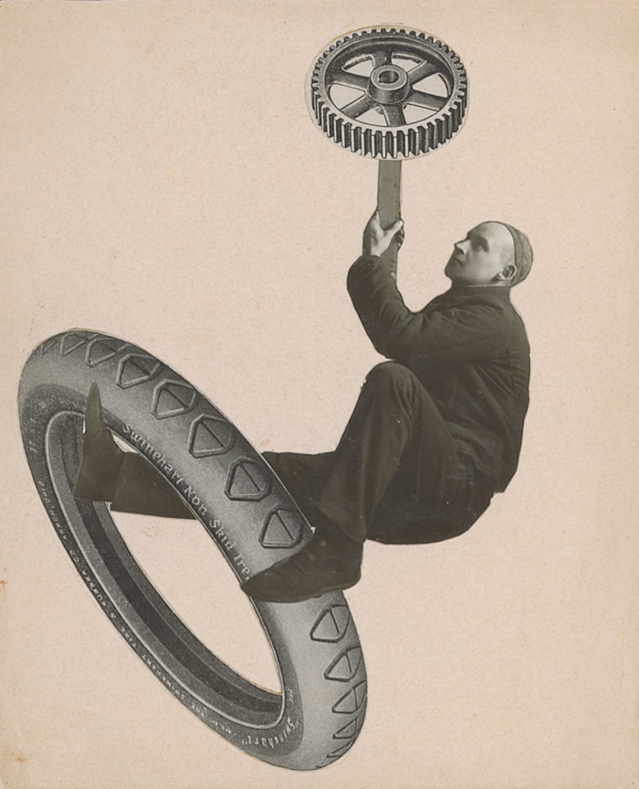 Alexander Rodchenko, Autoritratto caricaturale, 1922. Stampa alla gelatina dargento dal negativo originale dellartista. Collection of the Multimedia Art Museum, Moscow.  A. Rodchenko  V. Stepanova Archive / Multimedia Art Museum, Moscow