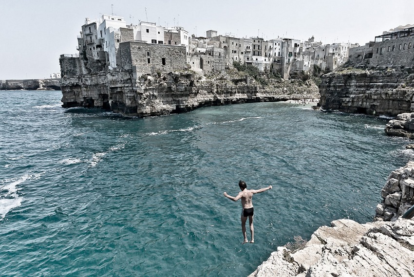 Gianni Maffi, Polignano a Mare, Bari, 2018.  Gianni Maffi.