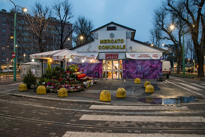 Pio Tarantini, piazzale Lagosta, Milano, 2016.  Pio Tarantini.