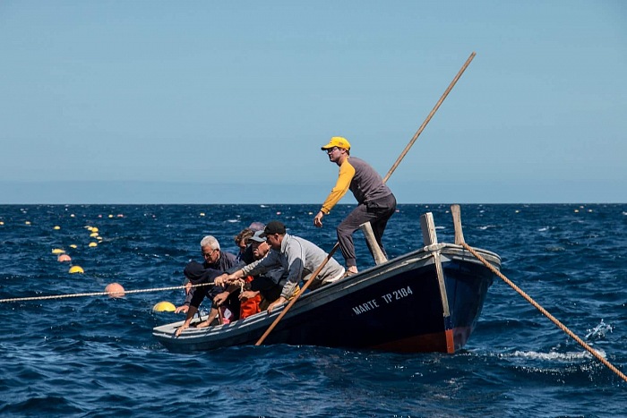 Laura Crocè, dalla mostra Il ritorno della tonnara a Favignana: il lavoro dell'uomo tra terra e mare. © Laura Crocè.
