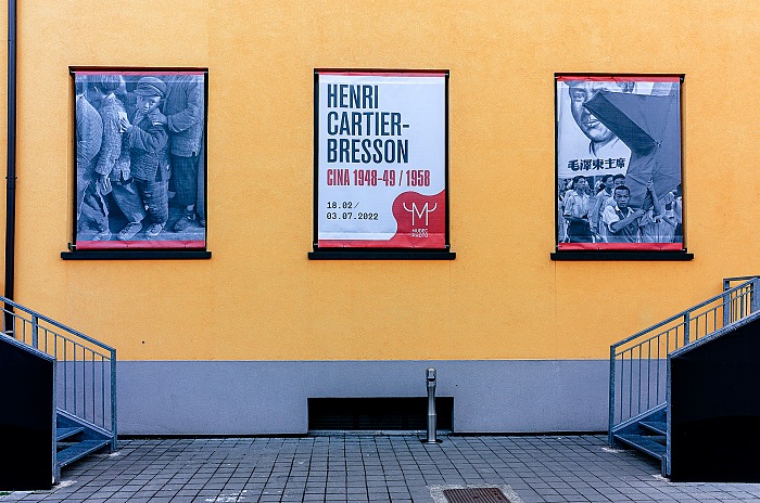 L'ingresso alla mostra Henri Cartier-Bresson. Cina 1948-49 / 1958 presso il Mudec - Museo delle Culture di Milano. © FPmag.