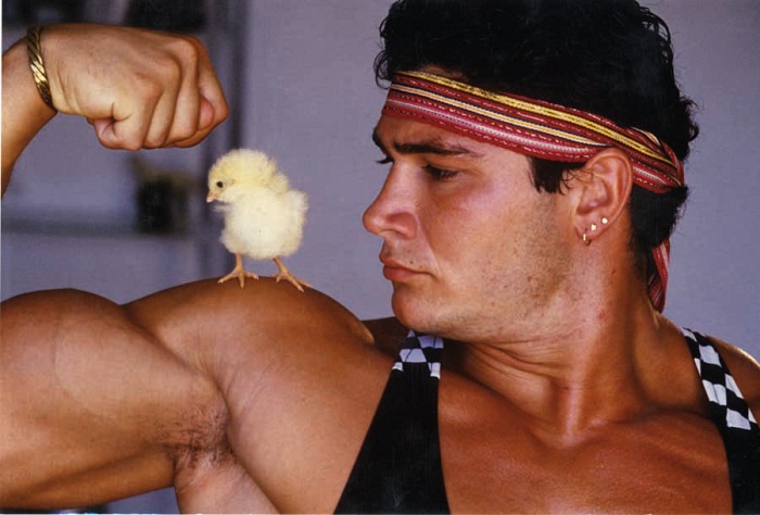 David McEnery, Someone say chicken, 1989. © copyright David McEnery