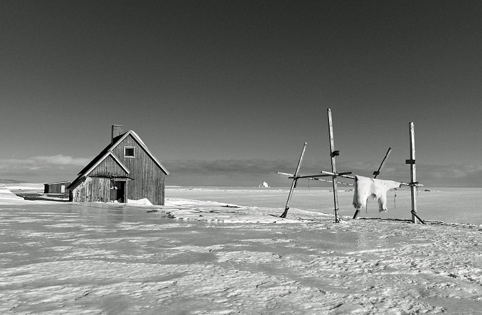 Paolo Solari Bozzi, Kap Hope, Scoresbysund, East Greenland, 2016. Dalla serie Greenland Into White. © Paolo Solari Bozzi