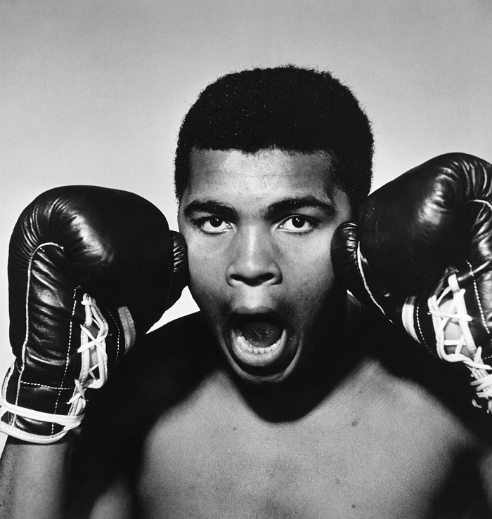 Philippe Halsman, The American boxer Muhammad Ali, 1963. © Philippe Halsman/Magnum Photos