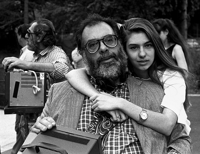 Brian Hamill, Francis Ford Coppola e Sophia Coppola, 1990. © Brian Hamill