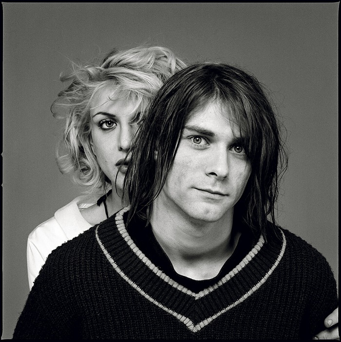Michael Lavine, Kurt Cobain e Courtney Love. © Michael Lavine