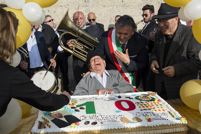 Giuseppe Sabella, Festeggiamenti per un centenario. © Giuseppe Sabella