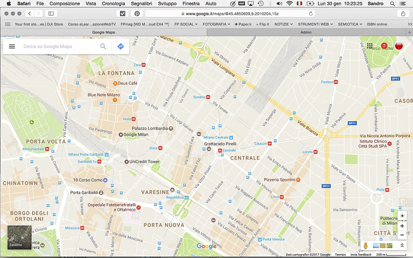 GoogleCards Tutorial. 1 - Apri Google Maps.