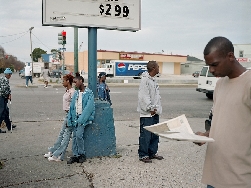 Paul Graham, New Orleans, dalla serie A shimmer of possibility, 2003-2006. Courtesy of the Pace/MacGill Gallery, New York; Carlier | Gebauer, Berlin; Anthony Reynolds Gallery, London.